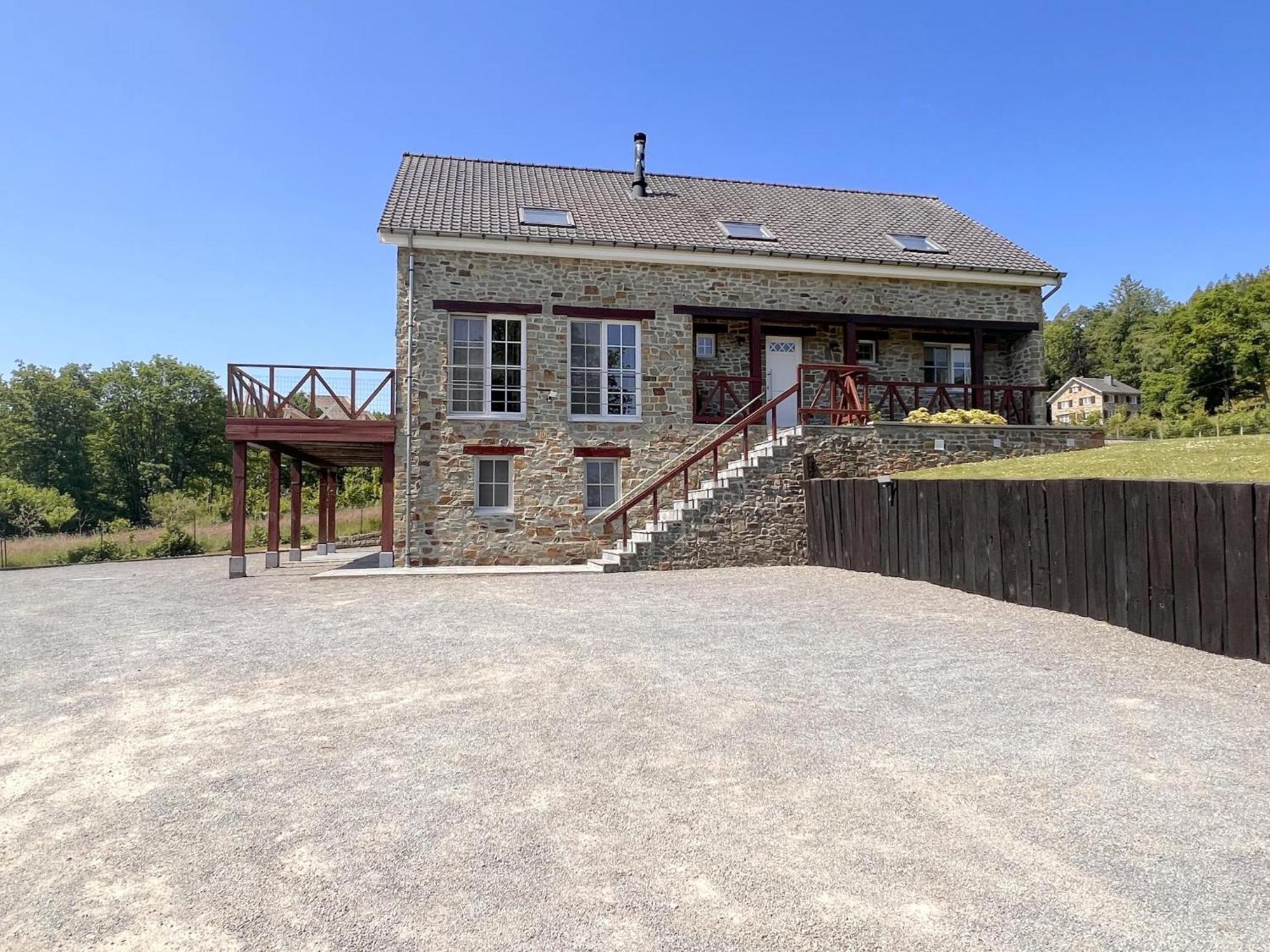 Sur Les Thiers Villa Lierneux Exteriör bild